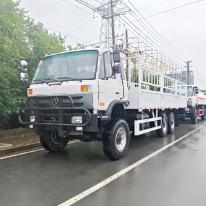 รถบรรทุก Chengli 6x6 20 ตัน แบบมีรั้วกั้น ขับเคลื่อนทุกล้อ สำหรับงานหนัก บรรทุกสัมภาระบนแท่นเหล็ก เหมาะสำหรับการขนส่งบนถนนขรุขระ - Product Image 1