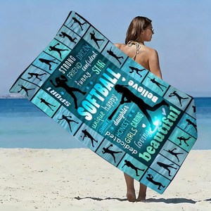 Poncho à capuche en microfibre à séchage rapide, motif <span class=keywords><strong>bande</strong></span> de film imprimé sur mesure, serviette de plage pour surf et plongée, idéal pour l'échange de vêtements, vente en gros - Product Image 3