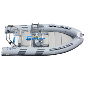 Approbation CE 480cm Hypalon/PVC RIB 480 <span class=keywords><strong>Bateau</strong></span> <span class=keywords><strong>Semi</strong></span> <span class=keywords><strong>Rigide</strong></span> En Fiber De Verre Gonflable Sport RIB <span class=keywords><strong>Bateau</strong></span> Pêche À Grande Vitesse RIB480C - Product Image 5