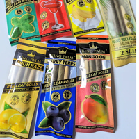 Sachet refermable personnalisé en aluminium Mylar gaufré 3x4 pouces pour tabac, cigares noirs, emballage de nourriture pour bébé, anti-odeur
