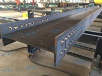 Machine de perçage et de marquage CNC robuste pour poutres en H et poutres en boîte