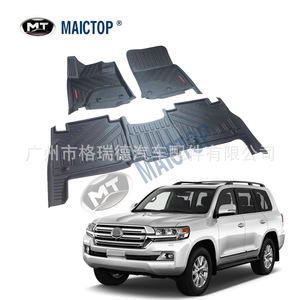 Alfombrilla de coche 3D original de TPE para Land Cruiser 2016, lados izquierdo y derecho, cobertura total, impermeable, resistente a las manchas y fácil de limpiar. - Product Image 4