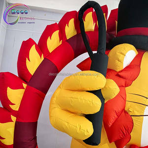 León Inflable de Dibujos Animados Multicolor Personalizado DECO de Más de 3.6 m para Espectáculos Circenses - Product Image 5