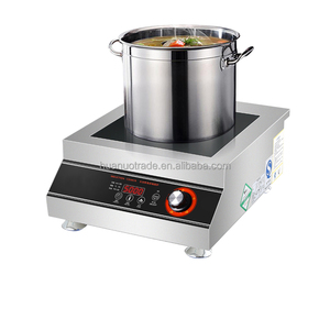 Cocina de Inducción Comercial para Restaurante, Estufa de Alta Potencia Tipo Wok, Cocina de Inducción de Alta Eficiencia - Product Image 5