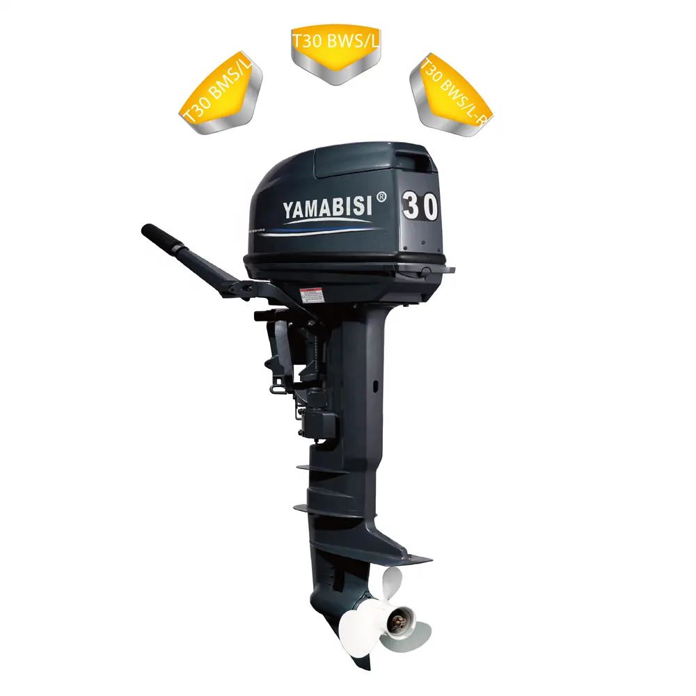 Yamabisi 2 Stroke Outboard Motor 30hp Long Shaft Short shaft Electric Start Remote Control Can Do Boat Motor Boat Engines