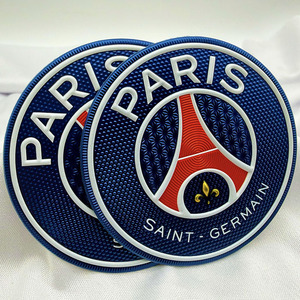 Écussons thermocollants 3D en TPU personnalisés pour maillots de football de club sportif - Product Image 1