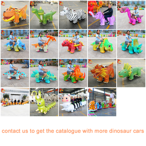 Animasyonlu elektronik dino yürüyüş etrafında yürüyüş sikke işletilen robot kiddy biniciler elektrikli animatronic dinozor yürüyüş binmek - Product Image 6