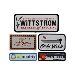 Parche de ropa tejido personalizado para planchar, corazón de bombero <span class=keywords><strong>escolar</strong></span> con alfabeto inglés, flor, equipos deportivos, sombrero de estrella, insignia de tela - Product Image 1