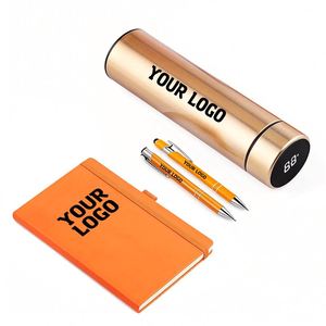 สมุดบันทึกนักเรียนแบบมีเส้นบรรทัด ขนาด A5 A6 ปกหนัง PU พิมพ์โลโก้ตามสั่ง ของขวัญส่งเสริมการขายสำหรับธุรกิจ - Product Image 1