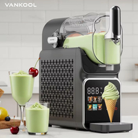 Machine à crème glacée automatique de 1,8 L pour boissons glacées avec 7 programmes prédéfinis