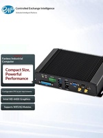 Mini PC industriel sans ventilateur EIP KH5000/9000, processeur de 4e à 10e génération, ordinateur embarqué, en stock, 4 Go/8 Go de RAM, 64 Go/128 Go/1 To de disque dur