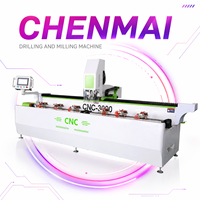 Machine de perçage et de fraisage CNC verticale 2000 Shandong Chenmai, prend en charge le traitement sur trois côtés pour la fabrication de profilés en aluminium