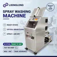 Équipement de nettoyage industriel à pulvérisation rotative pour le nettoyage des boîtiers de lentilles optiques, machine de lavage industrielle commerciale, machine de pressage