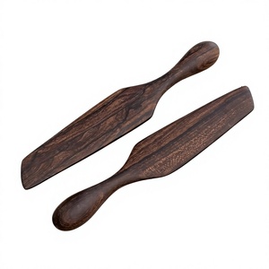 Juego de cuchillos para queso de madera con mango de madera, pulido espejo, moderno, ecológico, espalda de mantequilla para boda, para uso en mesa - Product Image 3