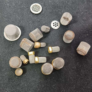 Tùy chỉnh 30 micron 50 micron dây thép không gỉ lưới hút ống lọc hình tròn hình nón mới sử dụng thuốc lá đồng bằng - Product Image 1