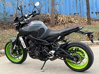 Moto de rue Yamaha MT-09 900cc EFI refroidie par eau >260 km/h Vitesse maximale Performances puissantes Qualité fiable Conduite agressive