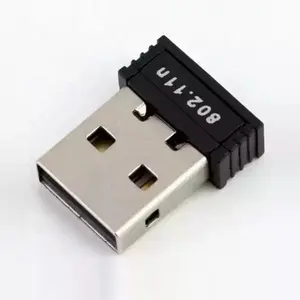 RTL8188cus البسيطة لاسلكي USB واي فاي محول جهاز ريسيفر استقبال وإرسال بطاقة الشبكة 150 ميغابت في الثانية USB 2.0 لاسلكية بطاقة الشبكة