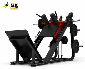 Machine <span class=keywords><strong>de</strong></span> Squat Hack pour l'entraînement des fessiers et des jambes SK – Équipement <span class=keywords><strong>de</strong></span> musculation robuste pour le bas du corps – Station d'exercice professionnelle pour salle <span class=keywords><strong>de</strong></span> sport - Product Image 1