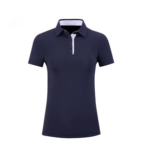 Vente en gros de polos de golf de qualité supérieure <span class=keywords><strong>pour</strong></span> femmes <span class=keywords><strong>polo</strong></span> <span class=keywords><strong>blanc</strong></span> en polyester élasthanne impression personnalisée t-shirt <span class=keywords><strong>polo</strong></span> <span class=keywords><strong>pour</strong></span> femmes coupe ajustée - Product Image 4
