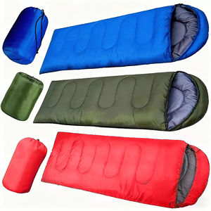 Sac de couchage pliable pour l'extérieur, sac de couchage de camping, <span class=keywords><strong>matelas</strong></span> de couchage, couverture chaude pour la randonnée avec sac de rangement - Product Image 1