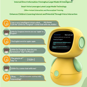 Nuevo Robot Educativo con Diálogo de Voz Inteligente por IA, de Plástico, para la Educación Temprana de Niños, Aprendizaje de <span class=keywords><strong>Cuentos</strong></span> y Canciones <span class=keywords><strong>Infantiles</strong></span> - Product Image 6