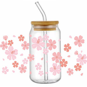 Pegatinas de Transferencia <span class=keywords><strong>para</strong></span> Vasos de 16 oz, Pegatinas UV DTF con Diseño de <span class=keywords><strong>Flores</strong></span> <span class=keywords><strong>para</strong></span> Manualidades y <span class=keywords><strong>Muebles</strong></span> - Product Image 5