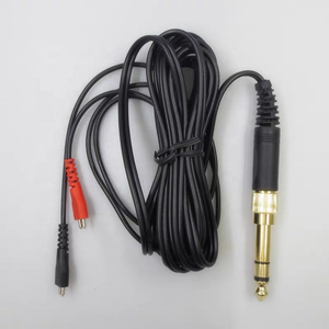 Cable de repuesto OFC para <span class=keywords><strong>auriculares</strong></span> <span class=keywords><strong>Sennheiser</strong></span> HD25 <span class=keywords><strong>HD</strong></span> 25-1 Cable de audio estéreo - Product Image 2