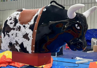Simulateur de taureau mécanique gonflable au meilleur prix d'usine pour utilisation en extérieur à vendre