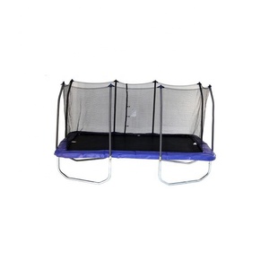 9-ft Hình Chữ Nhật Màu Xanh Sân Sau <span class=keywords><strong>Trampoline</strong></span> với Bao Vây - Product Image 1