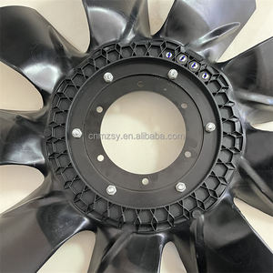 Reemplace las piezas de refrigeración del autobús <span class=keywords><strong>Horton</strong></span> 600mm Conjunto de ventilador de disipación para Higer Bus - Product Image 2