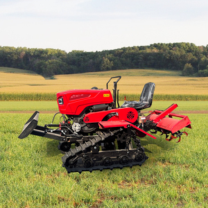 Petit Motoculteur Chenillé Autopropulsé, Micro-Cultivateur, Filtre à <span class=keywords><strong>Huile</strong></span> Moteur Fourni, Motoculteur Jingyu à Entraînement par Courroie 650 - Product Image 6