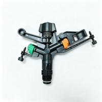 5035 Sistem Irigasi Sprinkler Plastik Tugas Berat 3/4" Male dengan Penggerak Gigi 360 Derajat