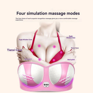 2025 Nueva ampliación ventosas masajeador de <span class=keywords><strong>lactancia</strong></span> aumento de senos y estimulación del pezón máquina vibradora producto de masaje - Product Image 5