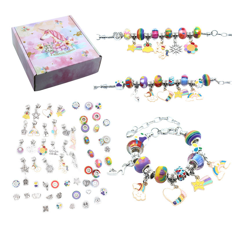 Beaded Bracelet Gift Set - Colorful Set