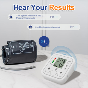 Melhor Preço Entrega Rápida Monitor de Pressão Arterial de Braço Eletrônico de Grau Médico Bp Esfigmomanômetro de Uso Doméstico Personalizável - Product Image 3