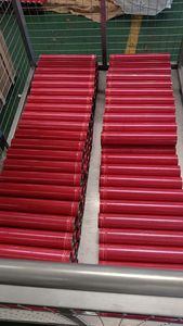 Tubo de Fogo Vermelho Pré-fabricado com Ranhuras Personalizadas e Perfuração de Furos Antiferrugem - Product Image 4