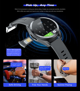 Venta de fábrica montre connecte reloj inteligente tarjeta SIM 4G WiFi aplicación descarga deporte pantalla táctil HD BT llamada hombres mujeres reloj inteligente - Product Image 4