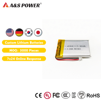 Batterie Li-polymère en pochette 3,7 V 900 mAh Europe Trusted 603048 pour appareil IoT