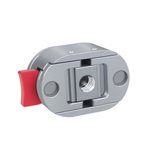 Mini plaque adaptatrice magnétique à dégagement rapide pour trépied, compatible avec les stabilisateurs DJI Ronin S SC, pour vlogging, réalisation de films, appareils photo reflex numériques et caméras vidéo