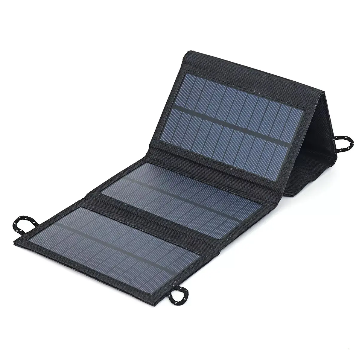 맞춤형 30W 휴대용 접이식 태양열 충전기 하이 퀄리티 모바일 전원 태양 전지 패널 시스템 방수 전화 노트북 충전