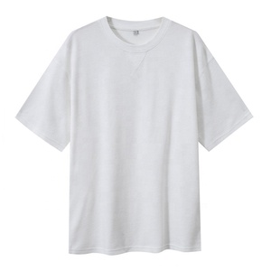 Camiseta de tela Waffle Cool Touch Feel de alta calidad, camisetas en blanco de gran tamaño, ropa personalizada, logotipo de marca, camiseta para hombre - Product Image 3