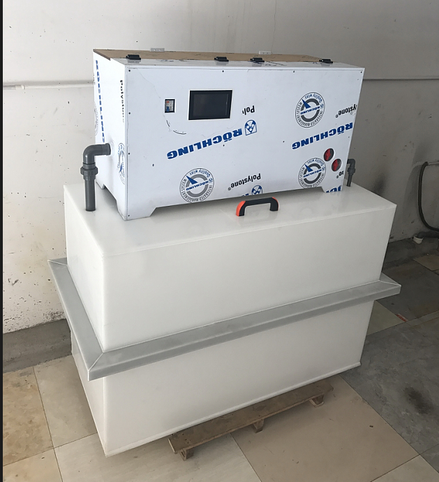 gold elution boiler