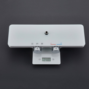 Robinet mitigeur de douche mural Vimijia ZM-13005-GHW, relevable, avec compartiments de rangement pratiques et doux, chauffe-eau de salle de bain - Product Image 2