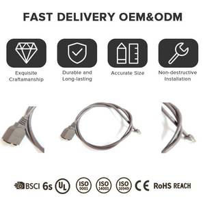 Conectores de Terminais Selados para Chicotes Elétricos Personalizados e Confiáveis para Sistemas de Energia Industrial, de Computadores e Motocicletas com Isolamento de Nylon - Product Image 4