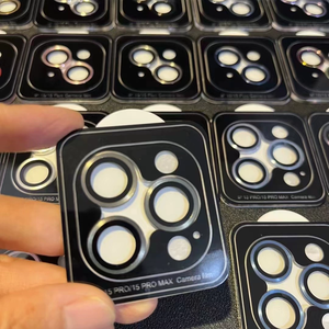 Di lusso 3D di protezione dell'obiettivo della fotocamera in metallo anello di <span class=keywords><strong>vetro</strong></span> per <span class=keywords><strong>Iphone</strong></span> 16 14 <span class=keywords><strong>13</strong></span> Pro Max 9h di protezione dello schermo in <span class=keywords><strong>vetro</strong></span> <span class=keywords><strong>temperato</strong></span> - Product Image 4