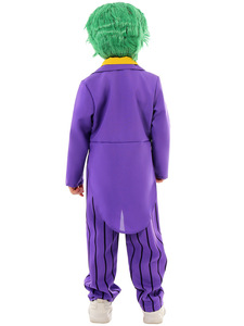 Nuevo Disfraz de Halloween XJ para Cosplay de <span class=keywords><strong>Escuadrón</strong></span> Suicida - Traje Infantil Unisex 100% Poliéster con Personaje de Joker - Product Image 4