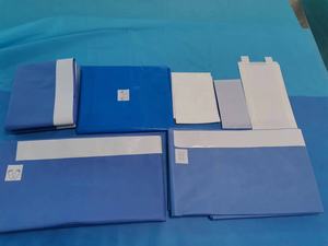 Kit bedah Universal/paket dasar Universal/tirai kepala/tirai kaki dengan pita dua sisi sekali pakai bukan tenunan paket bedah - Product Image 5