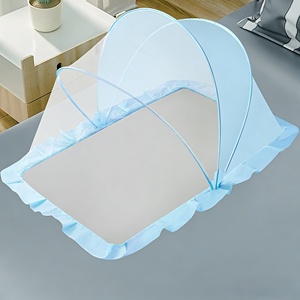 Mosquitera portátil plegable <span class=keywords><strong>de</strong></span> lana/seda 400TC para cuna <span class=keywords><strong>de</strong></span> bebé, diseño <span class=keywords><strong>de</strong></span> animales, personalizable, para verano 2026 - Product Image 3