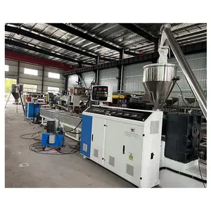 Máquina granuladora de plástico Mingshun SJ75 para granulação, pelotização e granulação de plástico PE PP PS PPR