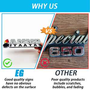 कार बैज निर्माता कार लोगो प्रतीक धातु प्लास्टिक बैज अपनी खुद की कार प्रतीक बनाएं - Product Image 2